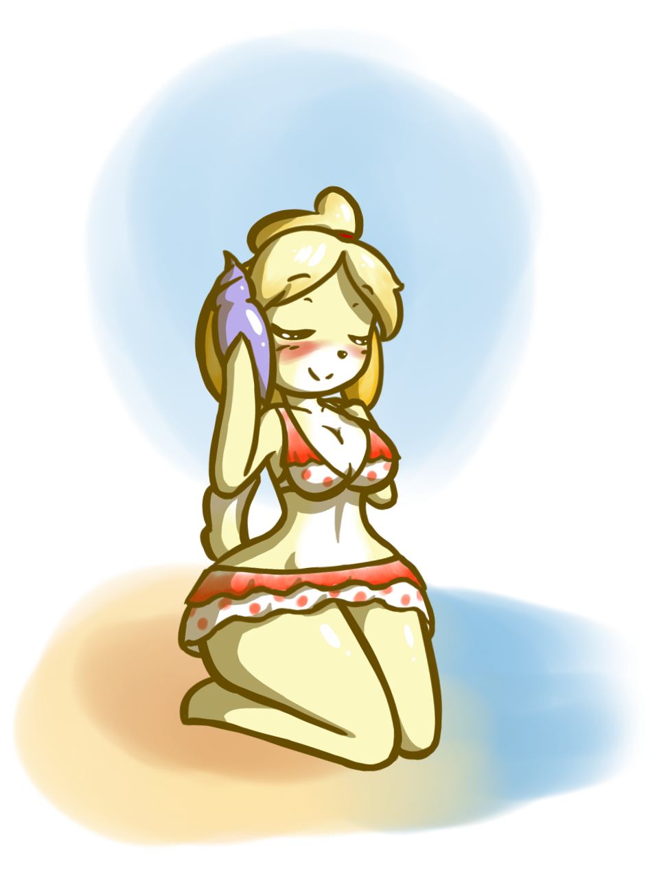 Animal Crossing Isabelle Oddmachine On Deviantart 1